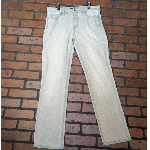 Lauren Jeans Co. W6 Y2K Gray Wash Straight Leg Vintage Denim Jeans - Picture 5 of 15